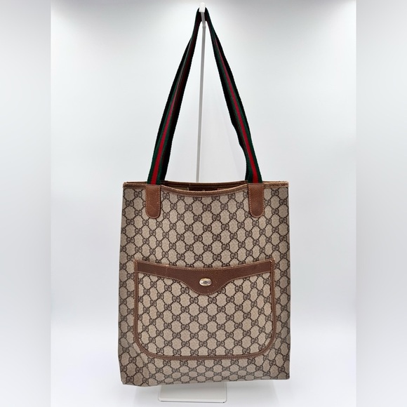 Gucci Handbags - GUCCI GG Supreme Web Sherry Line